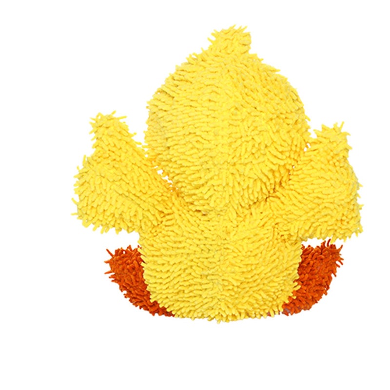MIGHTY- Microfiber Ball Duck â€“ Made with Squeaker Balls and Minimal Stuffing. Strong & Tough. Interactive Play Dog Toy. Machine Washable & It Floats - Image 2